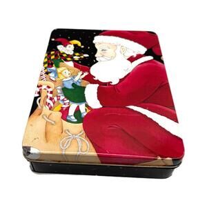 Vintage Department 56 Toy Chest Santa Claus Collector’s Tin